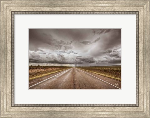 Framed Into The Storm Print