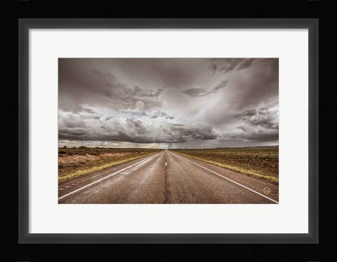 Framed Into The Storm Print