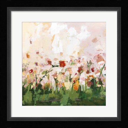 Framed Spontaneous Summer III Print