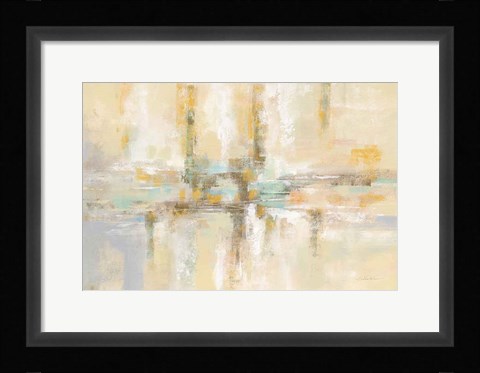 Framed Winter Fjord Print