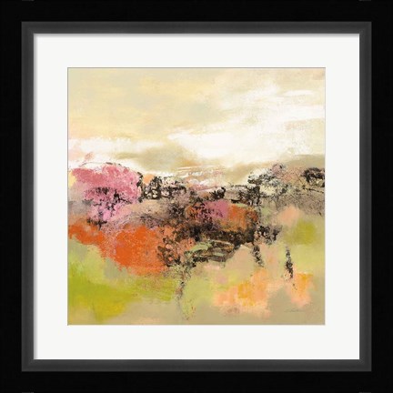 Framed Midsummer Meadow Path Print