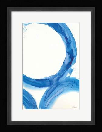 Framed Rings of Water I Print