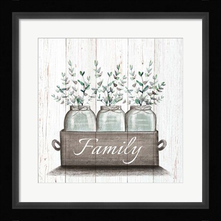 Framed Family Print