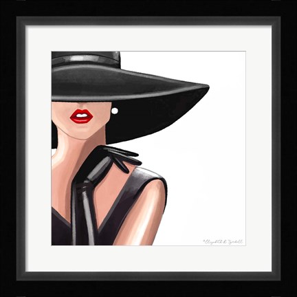 Framed Fashion Print