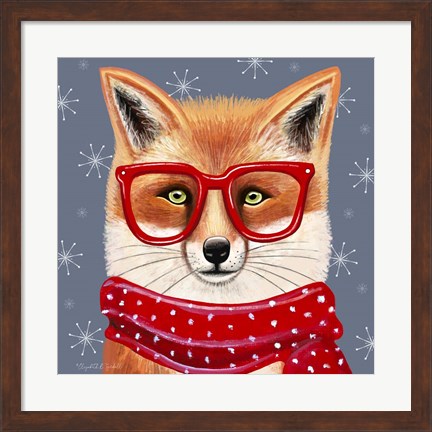 Framed Sly Fox Print