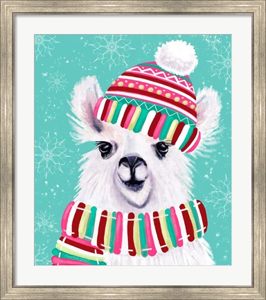 Framed Lotta Llama Print
