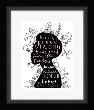 Framed Your Life Matters Print