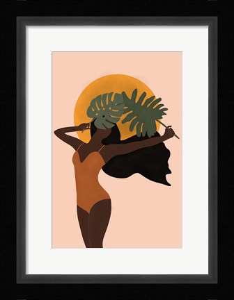 Framed Botanical Babe II Print