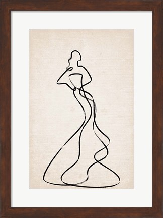 Framed Couture II Print