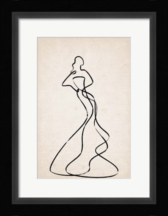 Framed Couture II Print