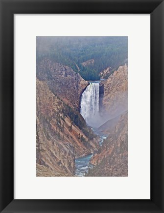 Framed Lower Falls Print
