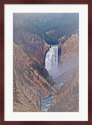Framed Lower Falls Print