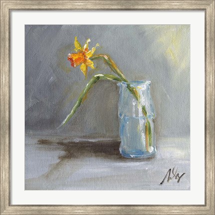 Framed Daffodil Print