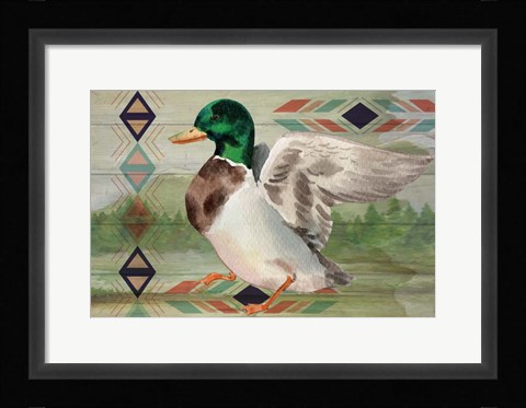 Framed Duck Print