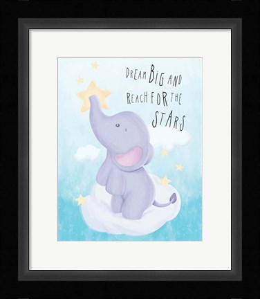 Framed Dream Big Print