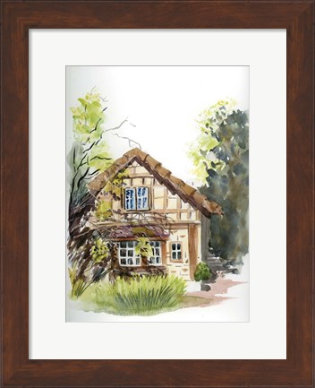 Framed Cottage Print