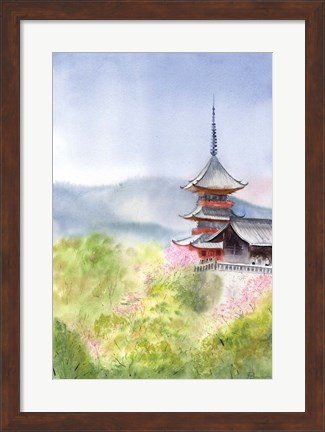 Framed Pagoda Print