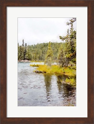Framed High Country Vista No. 1 Print