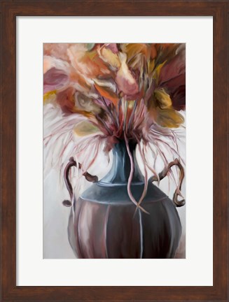 Framed Autumn Bouquet I Print