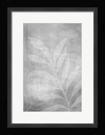 Framed Leafy Parts No. 1 Print