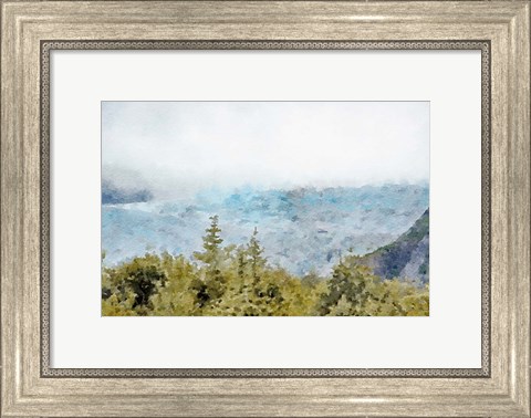 Framed Glacier Harbor No. 3 Print