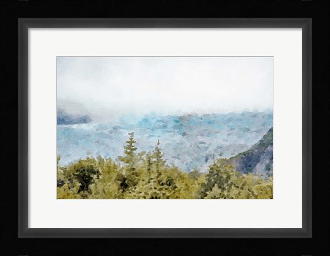 Framed Glacier Harbor No. 3 Print