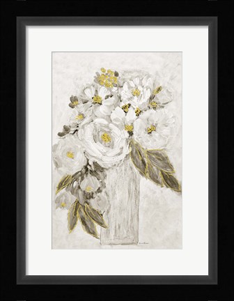 Framed Golden Age Floral III Print