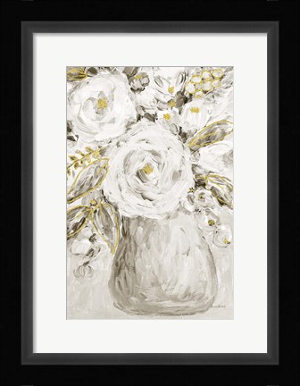 Framed Golden Age Floral IV Print