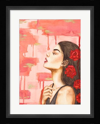 Framed Without Breath Print