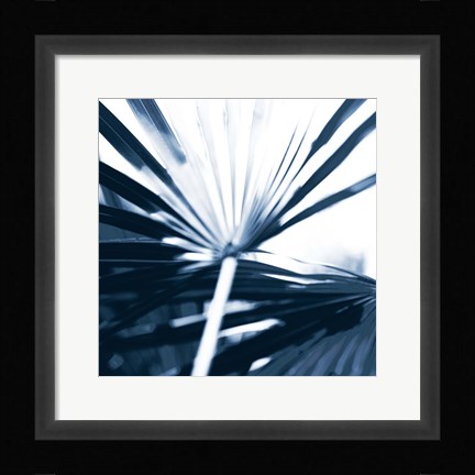 Framed Among Blue Palms I Print