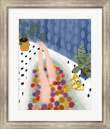 Framed Bubble Bath Dream Print