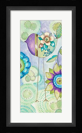 Framed Stand Tall Bird III Print