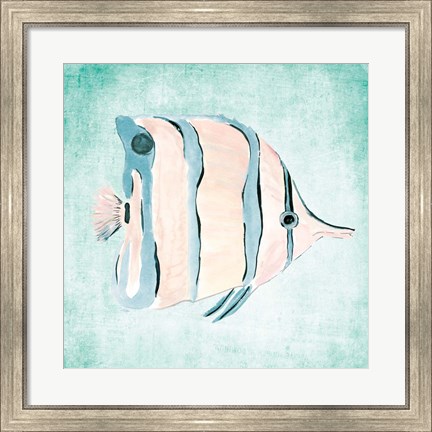 Framed Fish In The Sea II Print