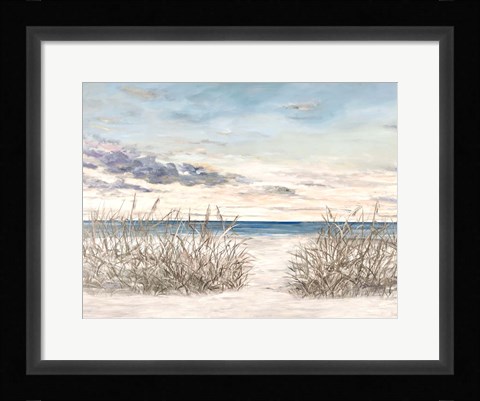 Framed Windy Beaches Print
