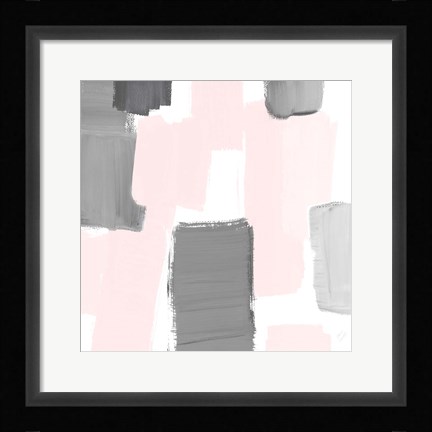 Framed Soft Mergence I Print