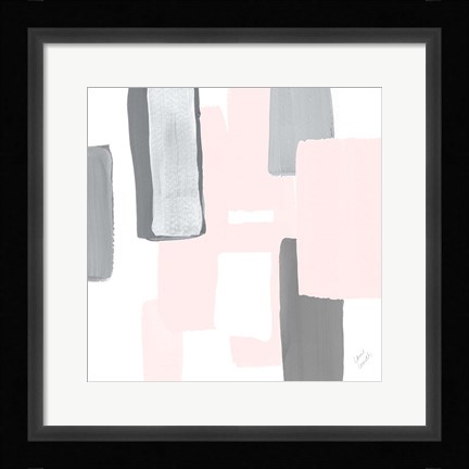 Framed Soft Mergence II Print
