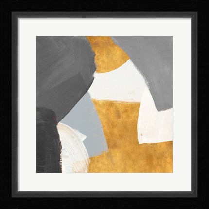 Framed Coordinating Colors I Print