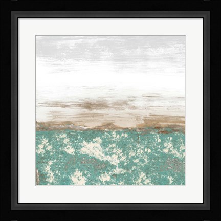Framed Modern Landscape Abstract Print