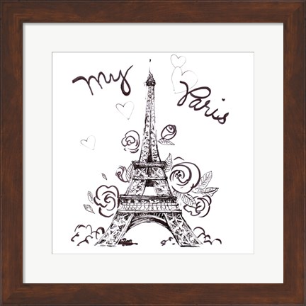 Framed My Paris Print
