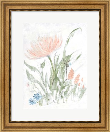 Framed Spring Garden II Print