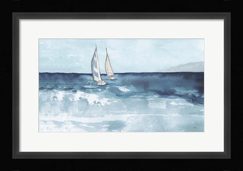 Framed Double Sails Print