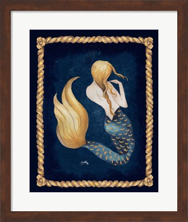 Framed Mermaid Dreams Print