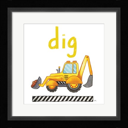 Framed Dig Print