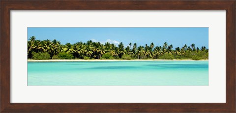 Framed Tropical Pardise Print
