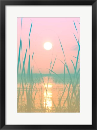 Framed Fresh Sunset Views Print