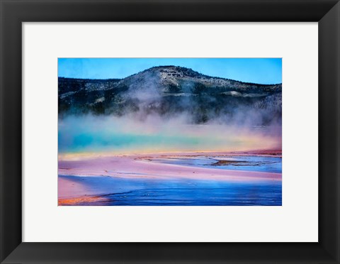 Framed Rainbow Lake Print