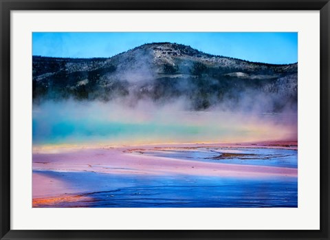 Framed Rainbow Lake Print