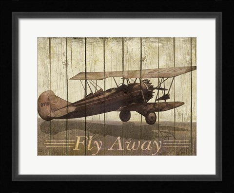 Framed Fly Away Print