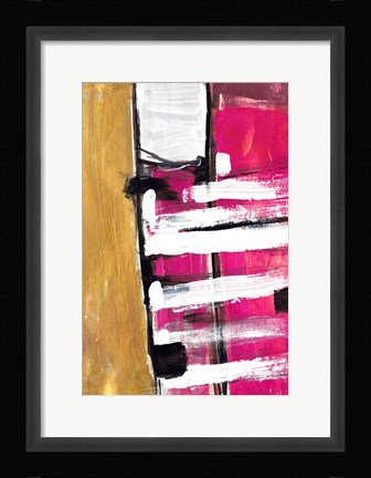 Framed Hot Pink Print