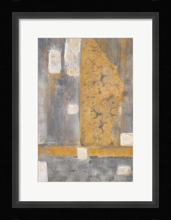 Framed Golden Azteca II Print